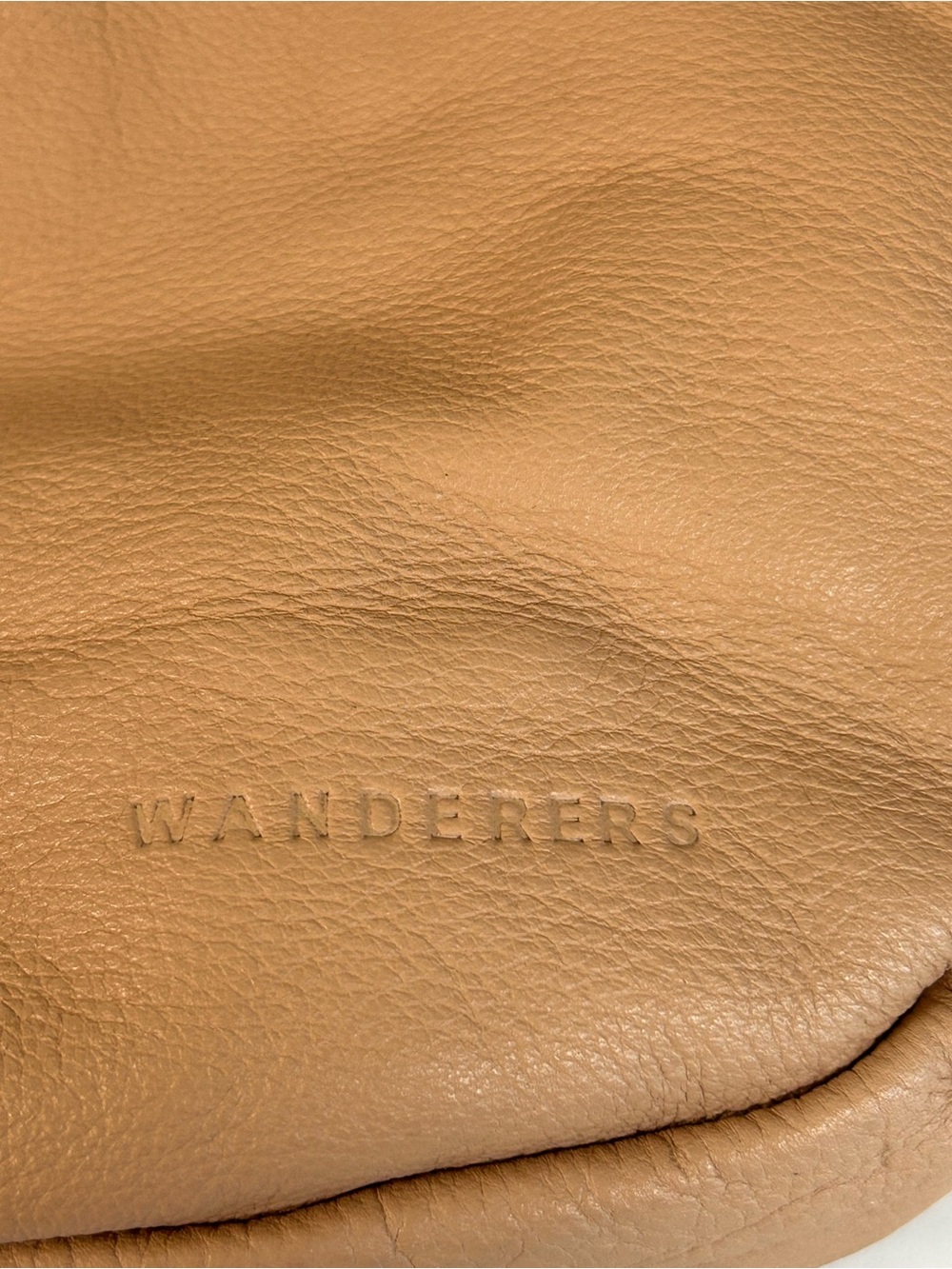 Classic Wanderers Travel Co. Crossbody Bag in blush made w/ genuine leather - Picture 7 of 12
